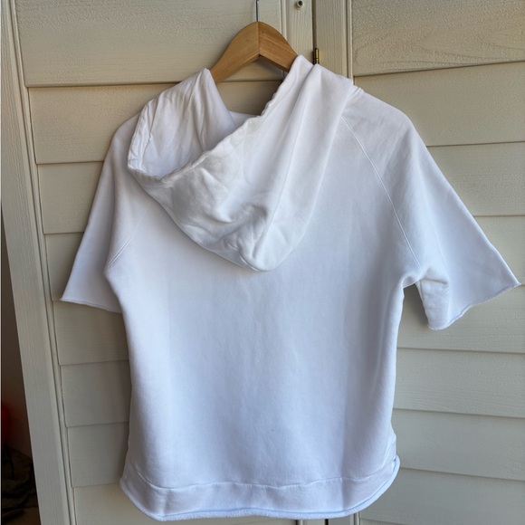 NWT Frank & Eileen Mel Triple Fleece Short Sleeve Hoodie - Picture 3 of 10